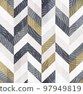 Retro geometric pattern. 97949819