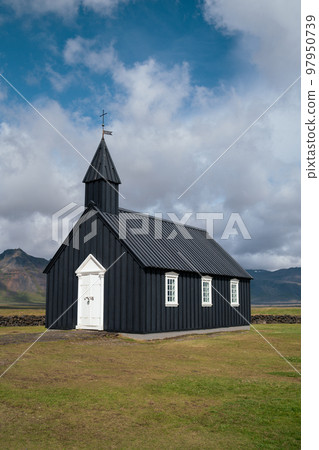 Budakirkja Famous Black Church in Iceland Budakirkja Famous Black Church in Iceland 97950739