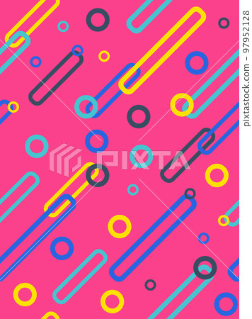 Seamless pattern. Abstract memphis background. Seamless pattern. Abstract memphis background. 97952128