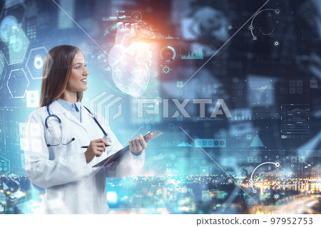 Moderm medicine. Cardiology . Mixed media Moderm medicine. Cardiology . Mixed media 97952753
