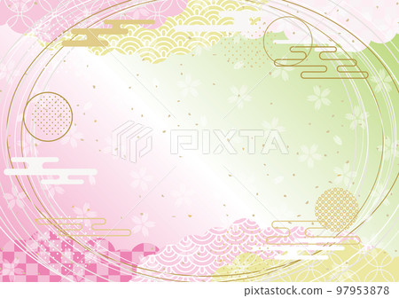 Japanese background 97953878