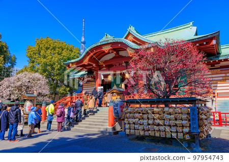 東京都江東區龜戶天神社梅花節 97954743