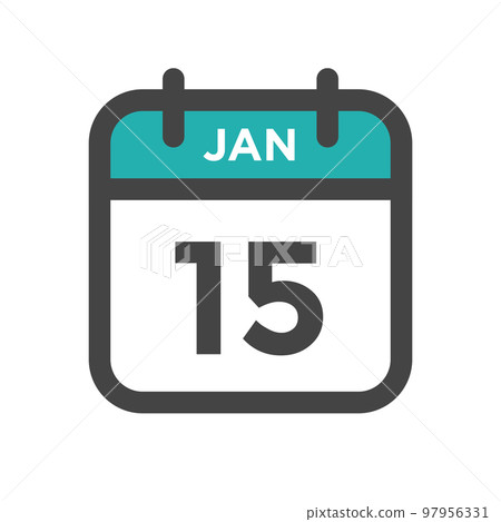 January 15 Calendar Day or Calender Date for Deadlines or Appointment January 15 Calendar Day or Calender Date for Deadlines or Appointment 97956331