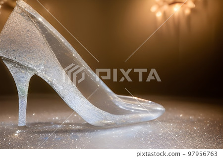 Cinderella's glass shoes 97956763