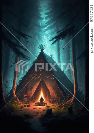 異世界森林中的隱居處 97957121