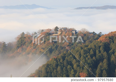 觀光地 備中松山城 97957680