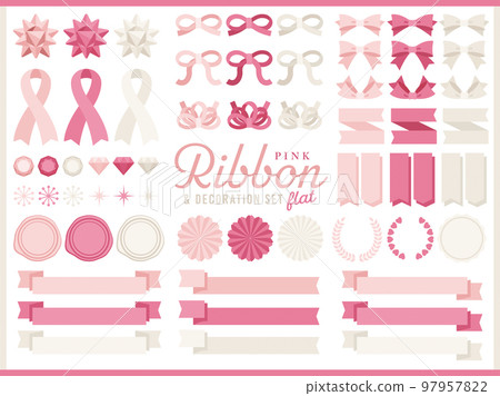Ribbon Set_Pink Flat 155 97957822