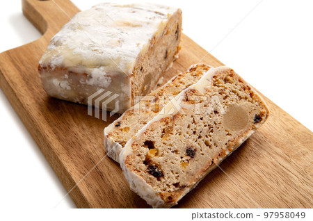 German fruit cake Stollen 97958049