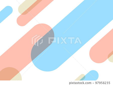 Pink blue gradation geometric pattern background material Pink blue gradation geometric pattern background material 97958235