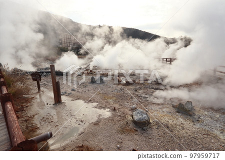 Entrance to Hell at Unzen Onsen (Unzen Jigoku) 97959717