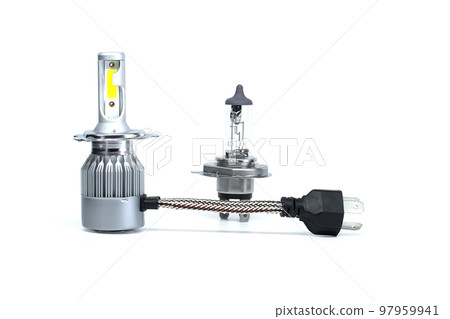 H4 LED and halogen headlight bulbs 97959941