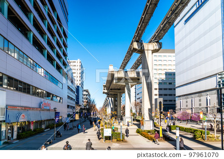 Tachikawa Kita Ekimae Sun Sun Road Tama Monorail Tachikawa Kita Ekimae Sun Sun Road Tama Monorail 97961070