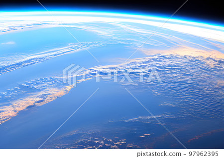 Earth seen from space Earth seen from space 97962395