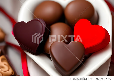 valentine chocolate 97962689