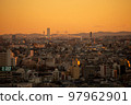 Dusk in the direction of Yokohama 97962901