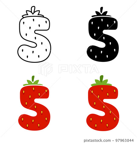 Number 5 in flat style isolated 97963844