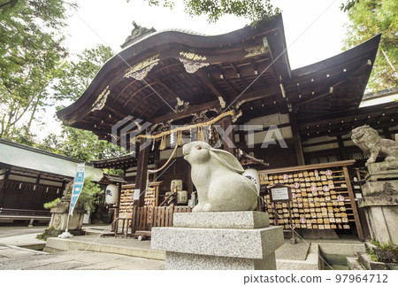 京都岡崎神社 兔神社 東天王岡崎神社 京都觀光景點 97964712