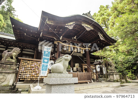 京都岡崎神社 兔神社 東天王岡崎神社 京都觀光景點 97964713