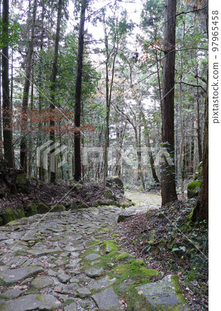 岐阜縣中山道落合石板路 97965458