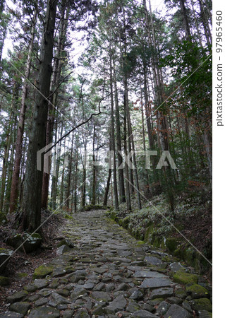 岐阜縣中山道落合石板路 97965460