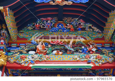 三峰神社,秩父的三個神社,禮拜堂,塗漆 三峰神社,秩父的三個神社,禮拜堂,塗漆 97965570