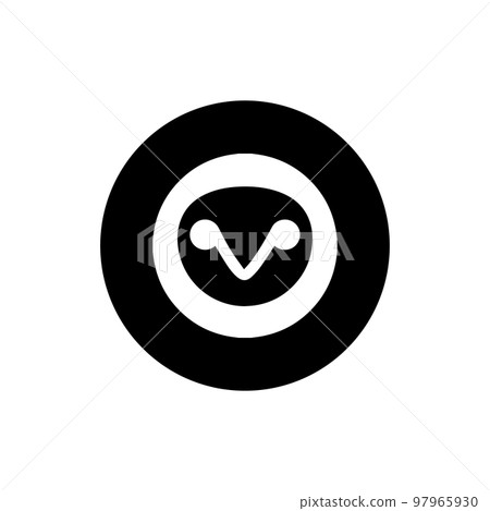 Index Cooperative (INDEX) coin icon isolated on white background. Index Cooperative (INDEX) coin icon isolated on white background. 97965930