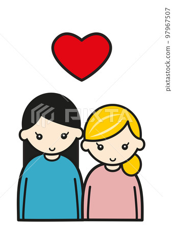 lesbian couple 97967507