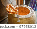 Bread oven in Azerbaijan 97968012