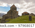 View of the World Heritage Haghpat Monastery in Armenia 97968017