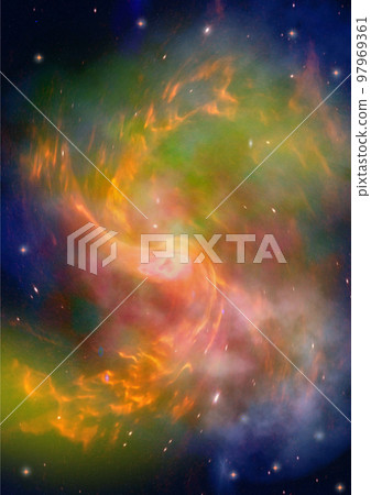 Far away spiral galaxy 97969361