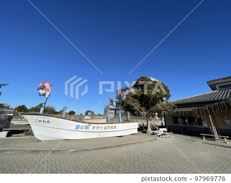 The fishing boat Koganemaru at the roadside station Oraihasunuma 97969776