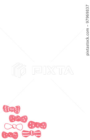 Ribbon message card 97969837