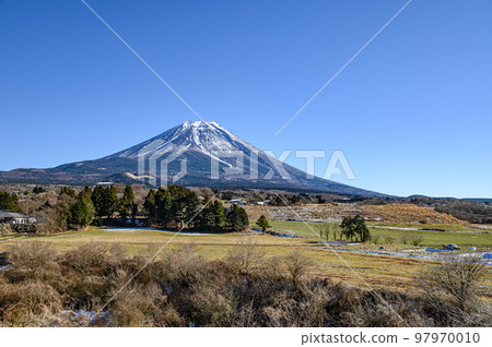 富士金的鄉村和富士山的絕景 富士金的鄉村和富士山的絕景 97970010