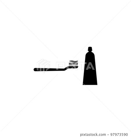 Tooth brush icon Tooth brush icon 97973590
