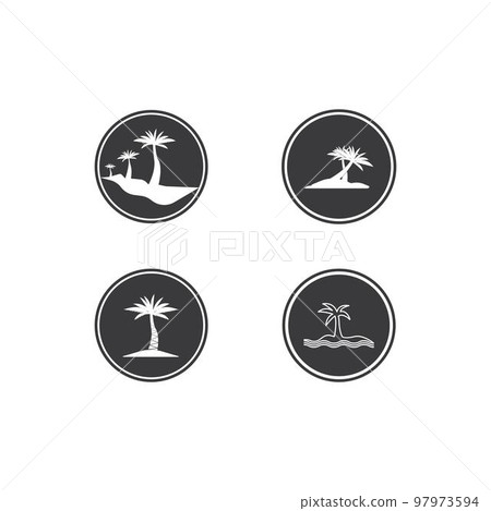 Palm tree icon Palm tree icon 97973594