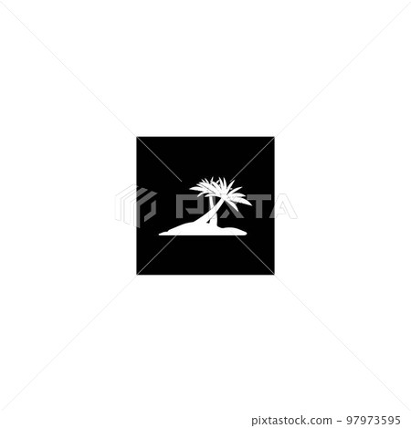 Palm tree icon Palm tree icon 97973595