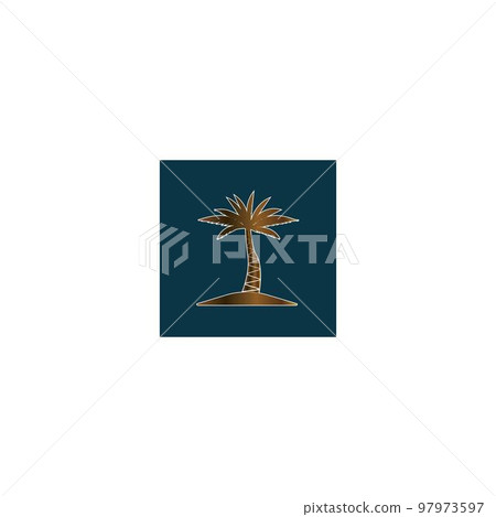 Palm tree icon Palm tree icon 97973597