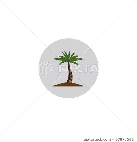 Palm tree icon Palm tree icon 97973598