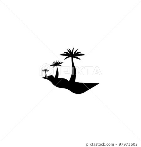 Palm tree icon Palm tree icon 97973602