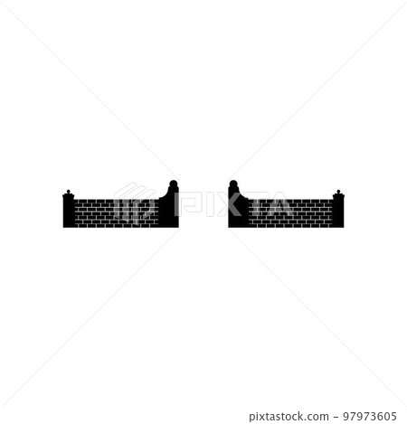 Fence icon 97973605