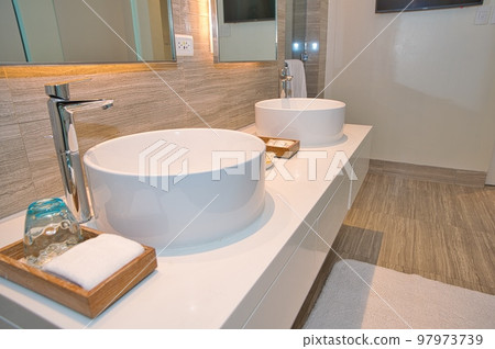 Villa type resort hotel shower room Villa type resort hotel shower room 97973739