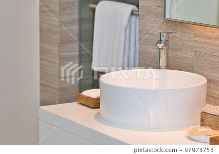 Villa type resort hotel shower room Villa type resort hotel shower room 97973753
