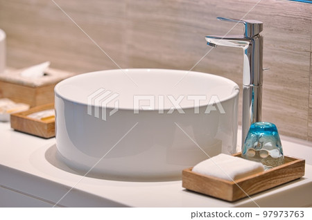 Villa type resort hotel shower room Villa type resort hotel shower room 97973763