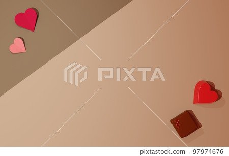 3D Material_Valentine Chocolate 3D Material_Valentine Chocolate 97974676