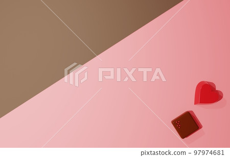 3D材質_情人節巧克力 97974681