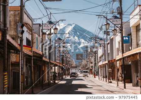 富士吉田 富士山 富士吉田 富士山 97975445