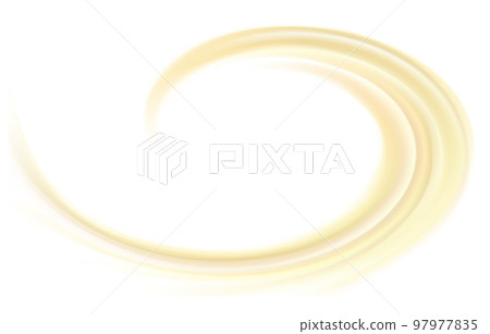Vector yellow background of swirling creamy texture 97977835
