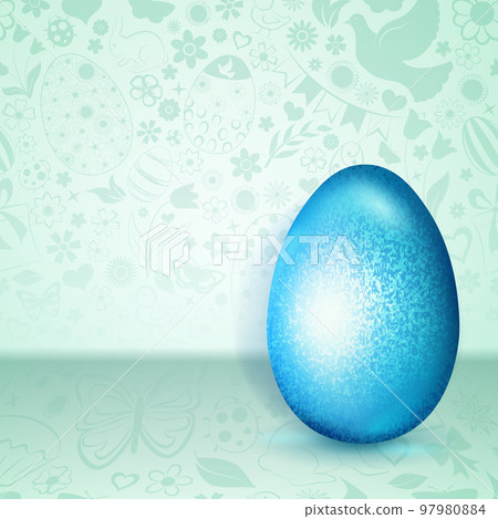 Colored Easter egg 97980884