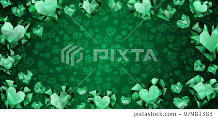 Background of hearts Background of hearts 97981383