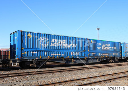 JR freight container car Koki 105 JR freight container car Koki 105 97984543